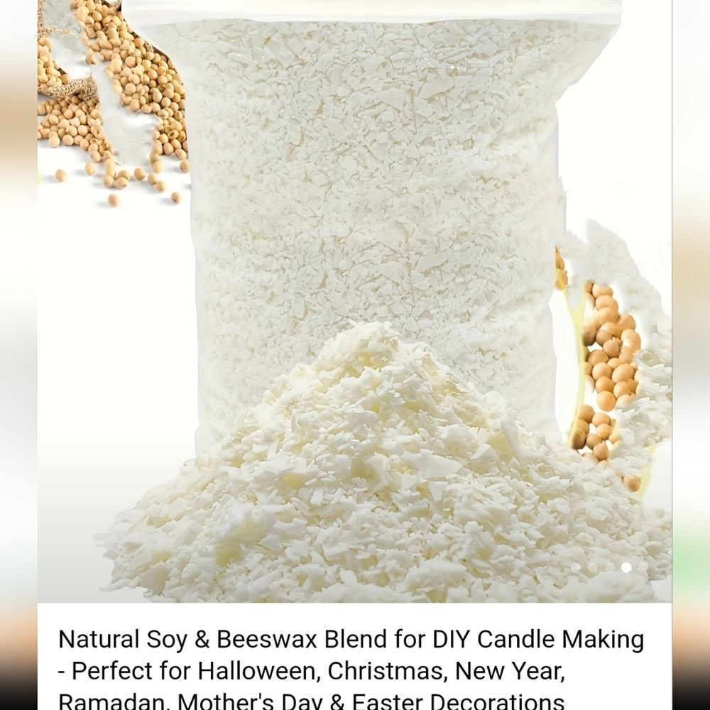 Natural Soy And Beeswax Blend For Diy Candle making